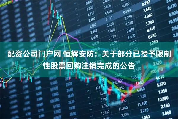 配资公司门户网 恒辉安防：关于部分已授予限制性股票回购注销完成的公告