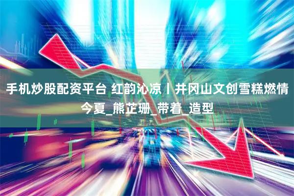 手机炒股配资平台 红韵沁凉丨井冈山文创雪糕燃情今夏_熊芷珊_带着_造型